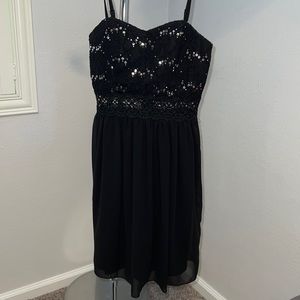 Sequin Lace Dress